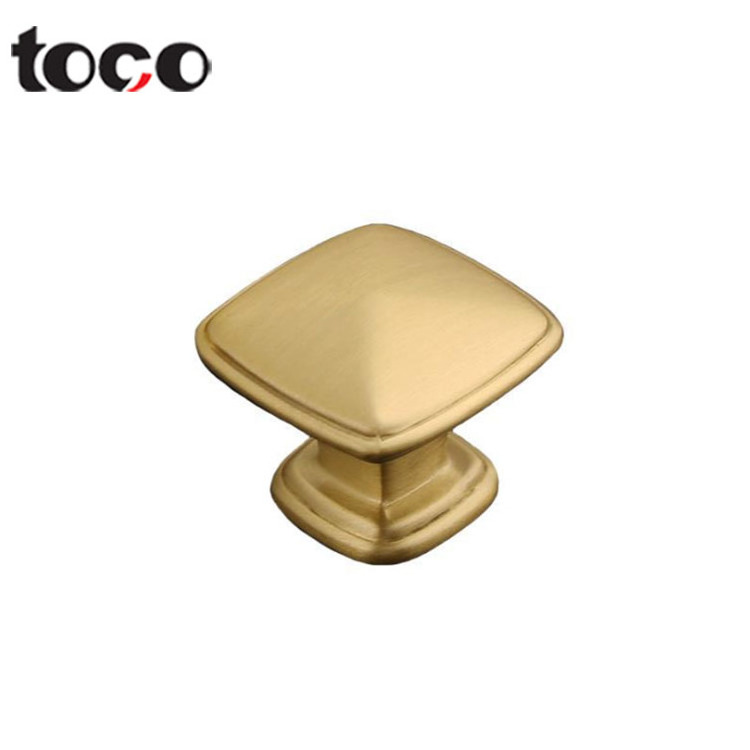 TOCO Hot selling copper hardware furniture accessory cabinet drawer pull handle brass knobs