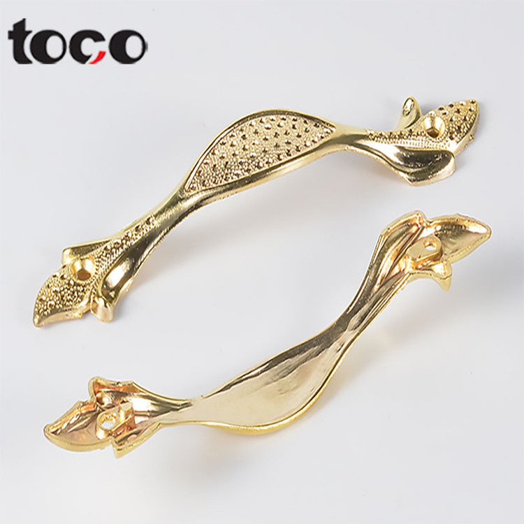 TOCO 96mm Factory Price Decorative Zinc Alloy Metal Brass Drawer Cabinet Pull cabinet handle antique