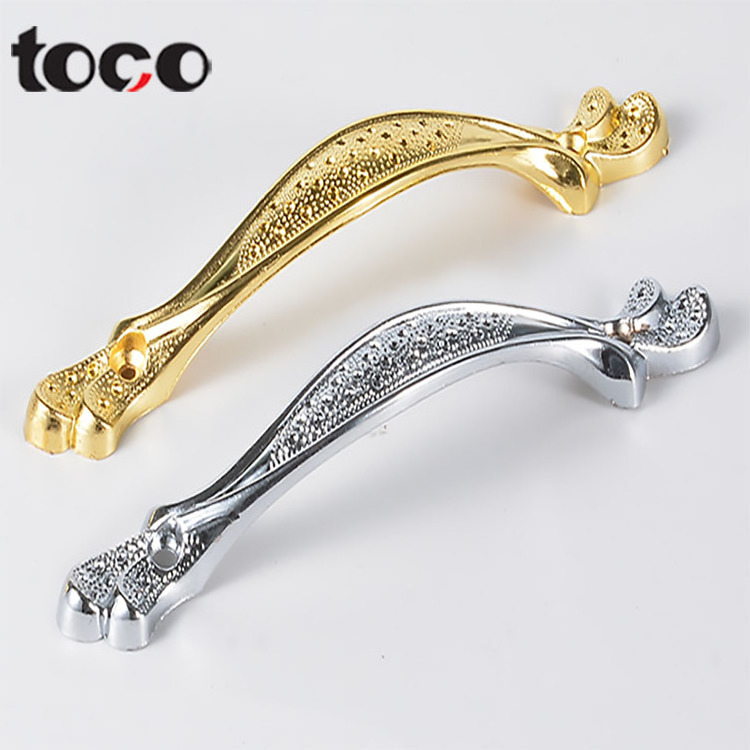 TOCO 96mm Factory Price Decorative Zinc Alloy Metal Brass Drawer Cabinet Pull cabinet handle antique