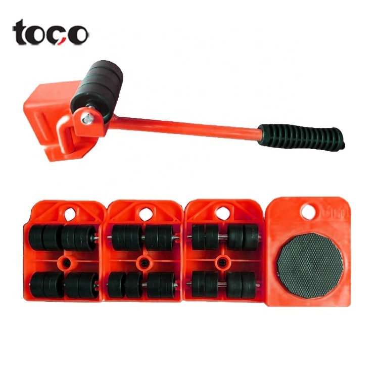 TOCO Heavy Furniture Appliance Moving Lifting System 5 Packs Mover Tool Set