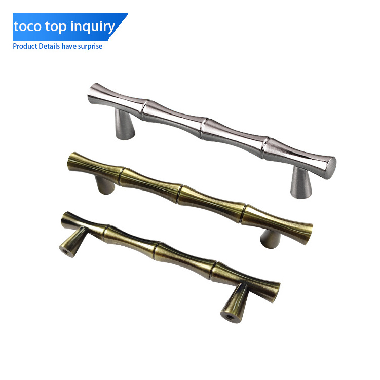 TOCO 304 stainless steel handles furniture brass handle pull aluminium profile handle for cabinet