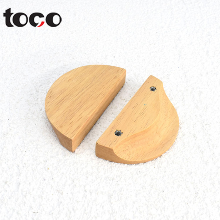 TOCO wood Gold Cabinet Handles Solid Drawer Knobs Kitchen Cupboard Door Pulls Furniture Handle Cabinet Hardware