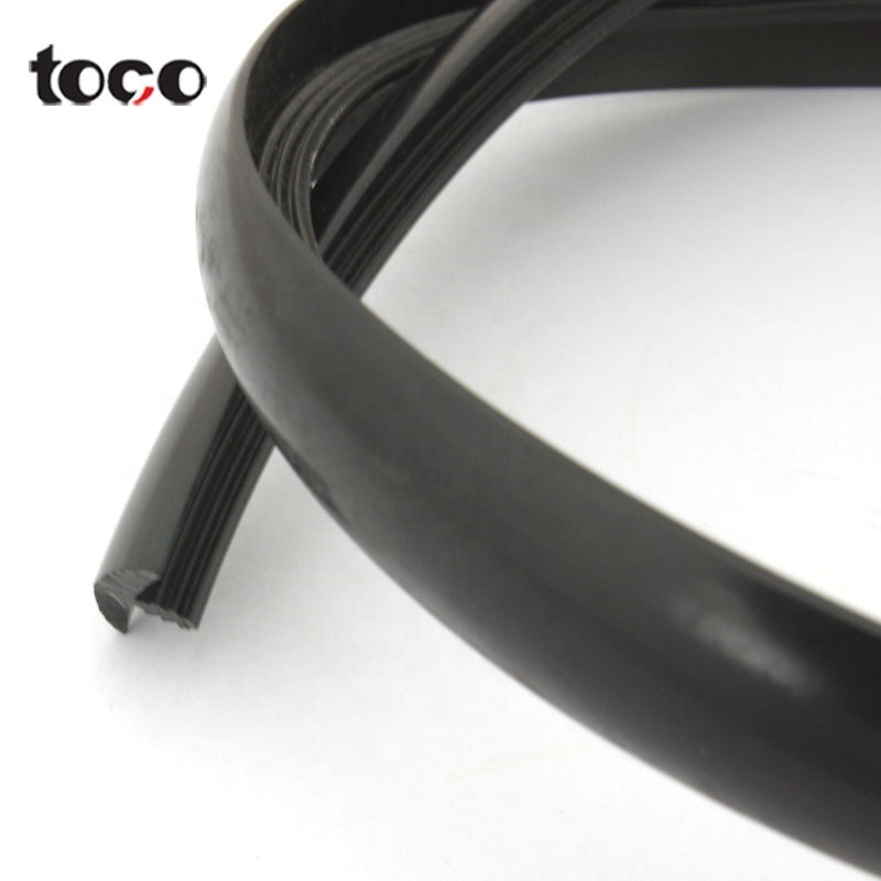 Flexible Shape Strips Trim Edging Shelf Protector Moulding 19mm Pvc Vinyl T Molding Profiles Plastic T Edge Banding