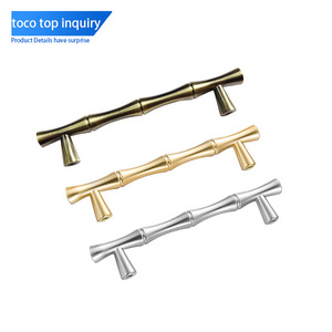 TOCO handles u gold crystal cabinet handle foshan handle european style drawer pulls for furniture crystal