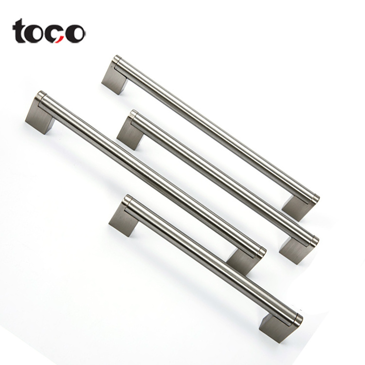 TOCO Furniture Fitting Manufacturer Furniture hardware Pull Drawer Kitchen Cabinet Knobs Stainless Steel Handle