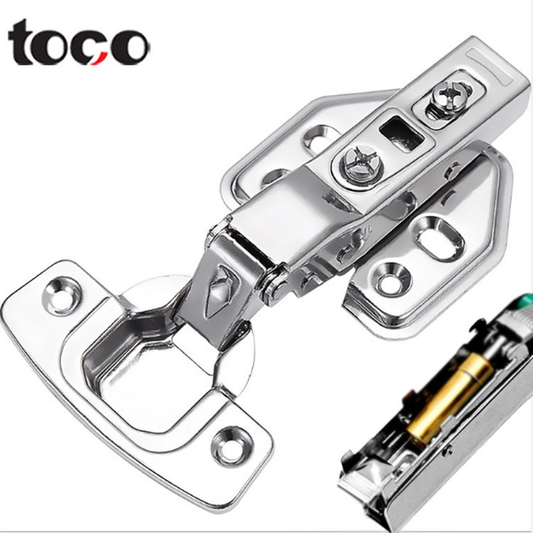 TOCO 30 degree 270 degree soft close hinge  35mm cup 201 ss 304 ss cabinet hinge 3d auto adjustable gate hydraulic hinge