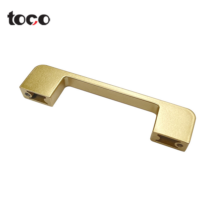 TOCO wood Gold Cabinet Handles Solid Drawer Knobs Kitchen Cupboard Door Pulls Furniture Handle Cabinet Hardware