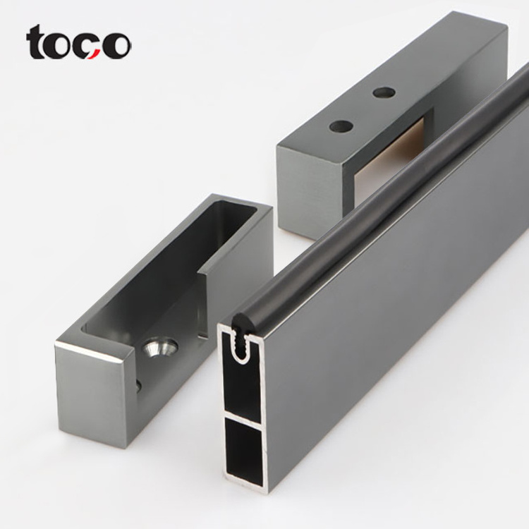 Toco Closet Fittings Hardware Stainless Steel Chrome Oval Wardrobe Clothes Hanging Rail Rods Tube