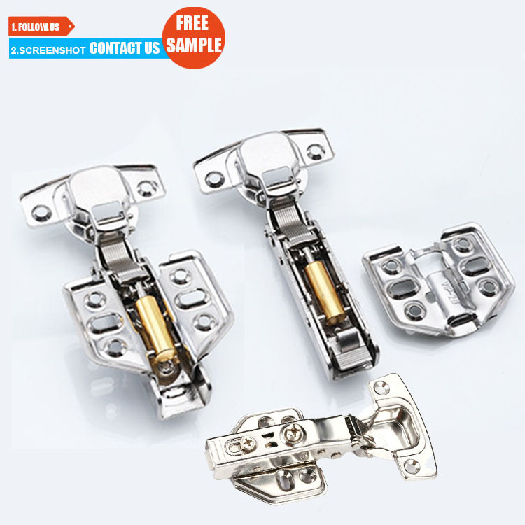 Toco Hardware accessories  full overlay soft close hinge furniture fitting  kitchen drawer door concealed hydraulic hinge 35mm