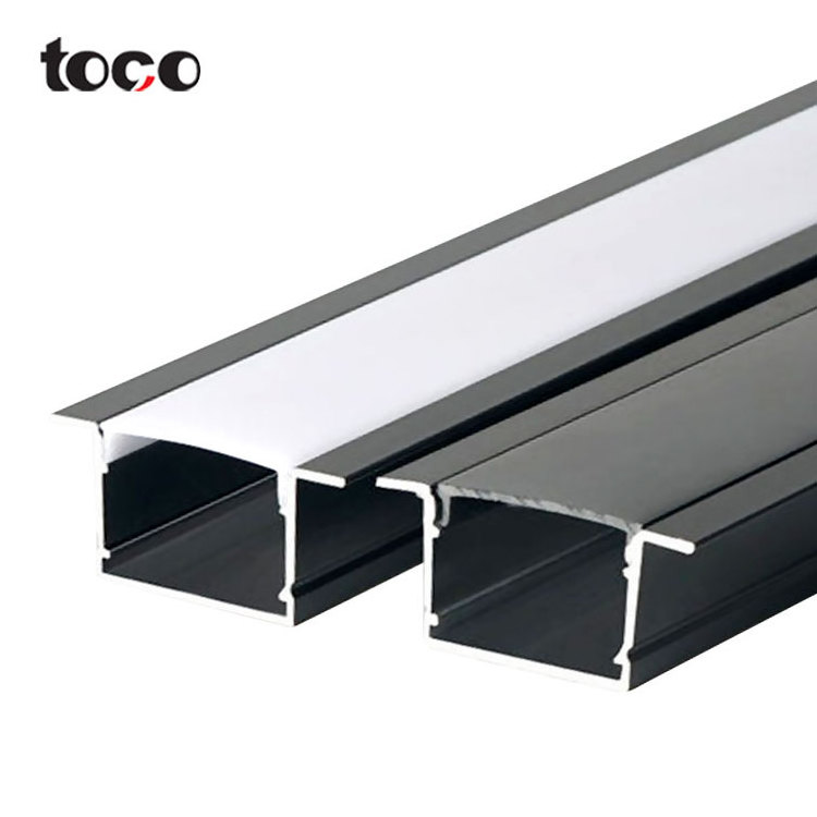 TOCO Drywall use architectural gypsum plaster led aluminium profile