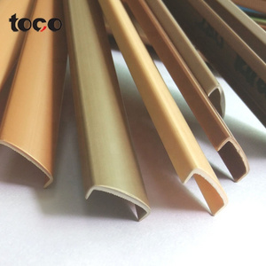 Toco Selling plastic profile u-shaped molding pvc u channel molding strips