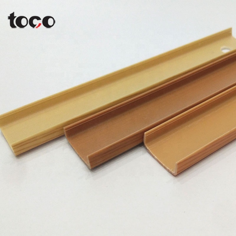 Toco Selling plastic profile u-shaped molding pvc u channel molding strips