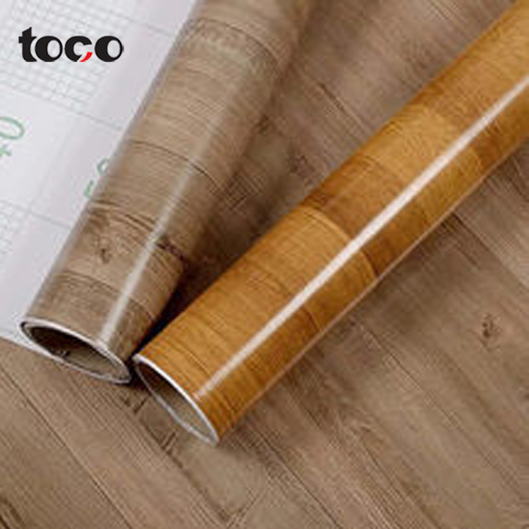 toco plastic lamination film membrane deco pvc sheet mdf overlay paper melamine paper for plywood