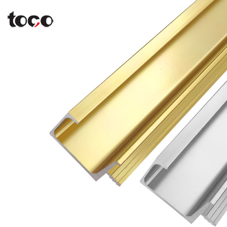 toco Knob For Kitchen Cabinet G Brushed Satin Drawer  Interior Door Armrest Frame Aluminum Pull Handle