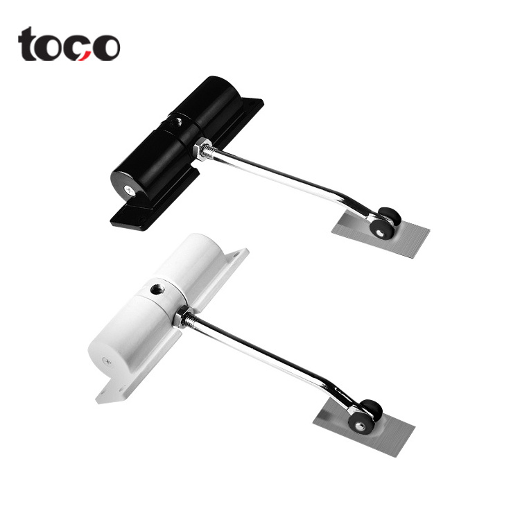 toco Aluminum automatic installing french Fireproof Spring Self Closing door closer Concealed Floor Hinge For Wooden Door