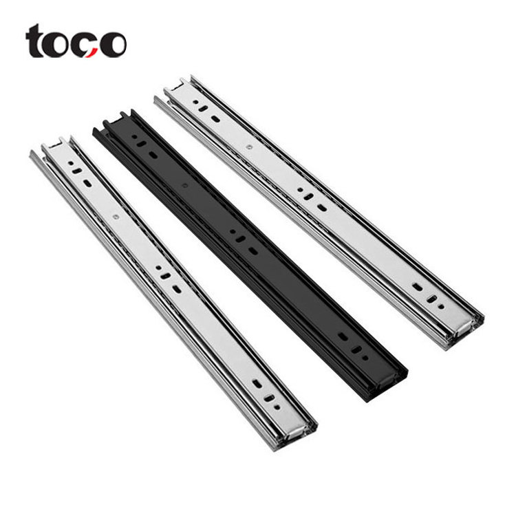 toco drawer slide Full Extension Ball Bearing Telescopic channel Stainless steel Cabinet Drawer Slide