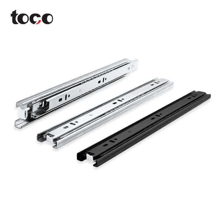 toco drawer slide Full Extension Ball Bearing Telescopic channel Stainless steel Cabinet Drawer Slide