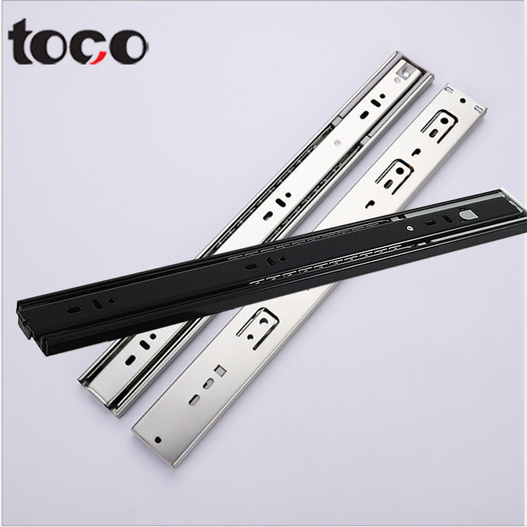 toco Kitchen Cupboard Stainless Steel Drawer slide Soft Closing Ball Bearing Heavy Duty Drawer slides sliding kitchen drawer