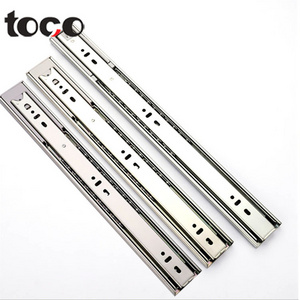 toco Kitchen Cupboard Stainless Steel Drawer slide Soft Closing Ball Bearing Heavy Duty Drawer slides sliding kitchen drawer