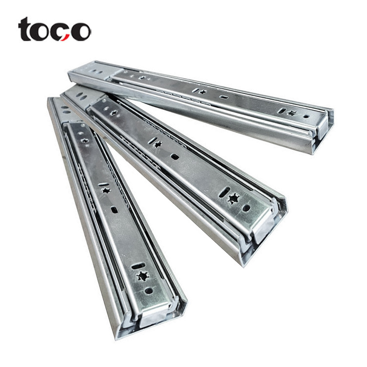 toco camper slide rail cardboard sliding drawer telescopic rail center mount drawer slide