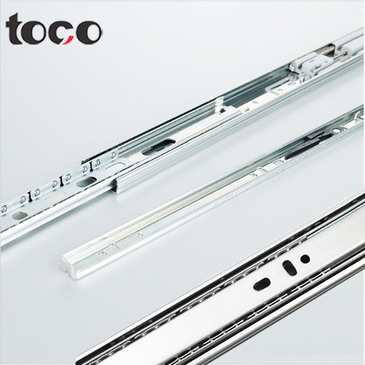 toco drawer slides slim wheel replacement triple extension drawer slide telescopic sliding glass doors with lock