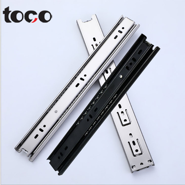 toco drawer slides slim wheel replacement triple extension drawer slide telescopic sliding glass doors with lock