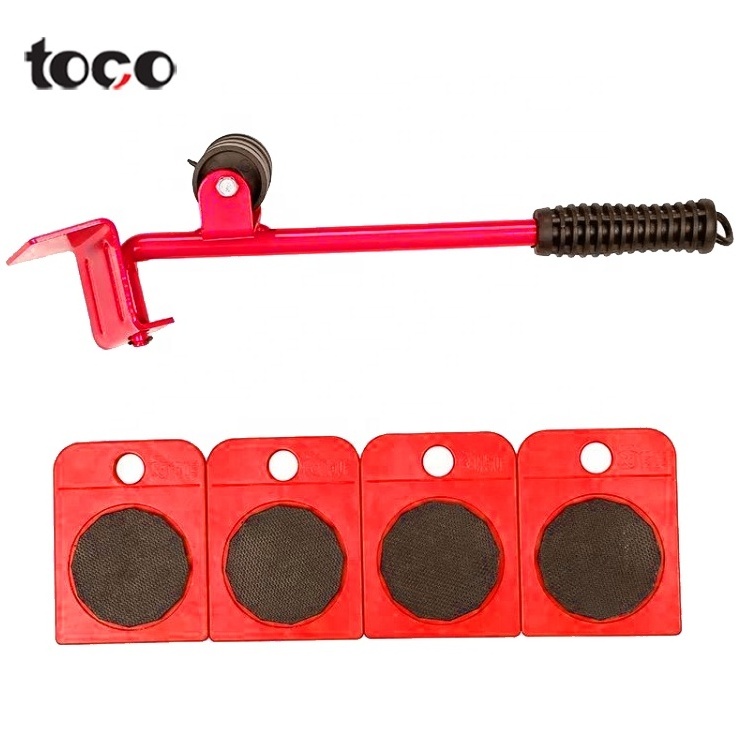 toco toco Iron Furniture Transport Set Home Trolley Lift And Move Slides Kit Easily System Mover Rollers