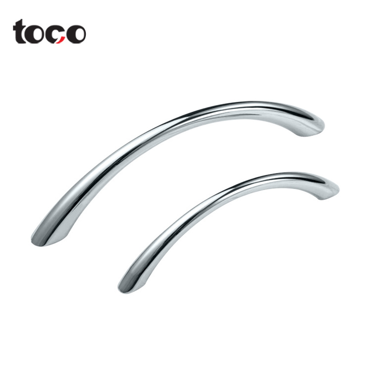 toco zinc alloy door brushed nickel cabinet handle door knobs cupboard shell handle for furniture cabinet