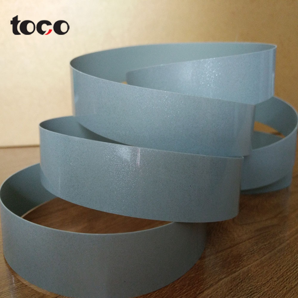 toco rubber countertop edging flexible table pvc molding trim edge banding plastic strips for mdf board