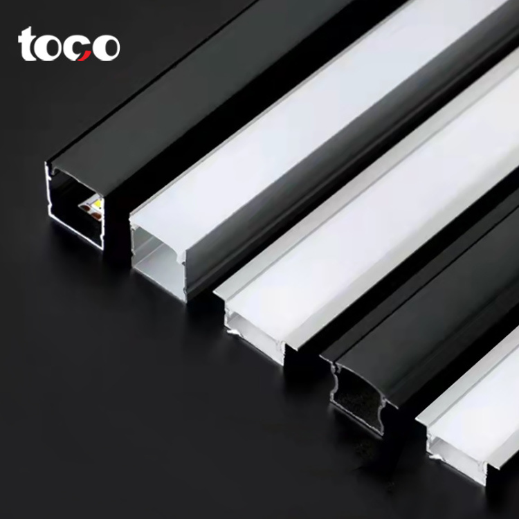 toco Led Aluminium Profile Frame Recessed Aluminium Extrusion Strip Light LED Channel