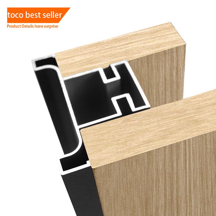 Toco Modern Furniture Stainless Steel Alloy Aluminium Kitchen Handles Cabinet Handle Push New Hardware Design Handles