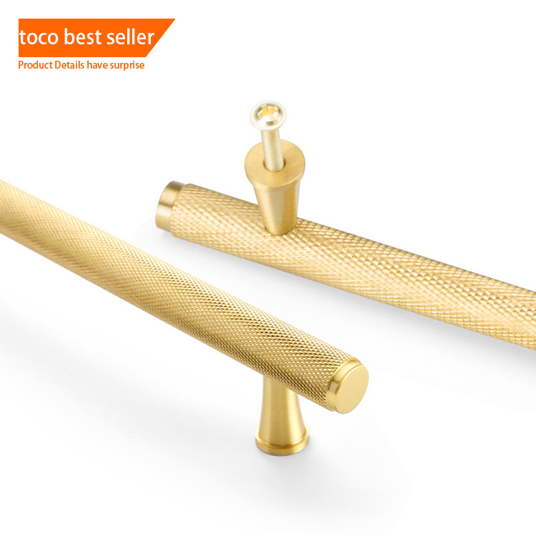 Toco Antique Brass Pulls Push Front Pocked Door Handles Drawer Wardrobe Cabinet Cupboard Solid Brushed Brass Big Knobs Hardware