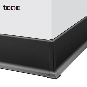 toco melamine skirting board mdf skirting board plastic clipholder light led skirting board baseboard wall