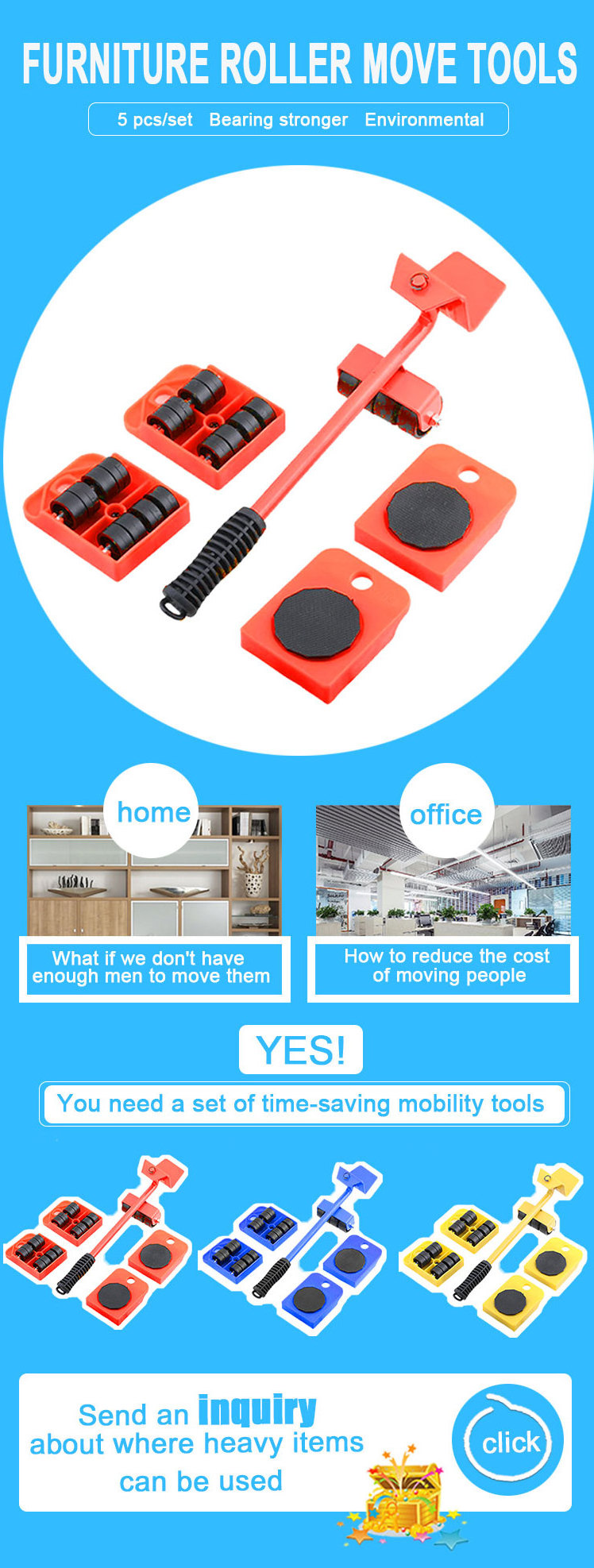 TOCO furniture moving tool heavy furniture appliance moving lifting ...