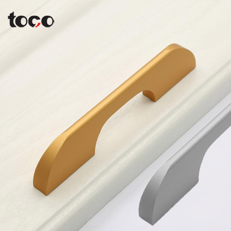 TOCO 5pack kitchen cabinet handles black drawer aluminium cabinet handle antique furniture drawer handle