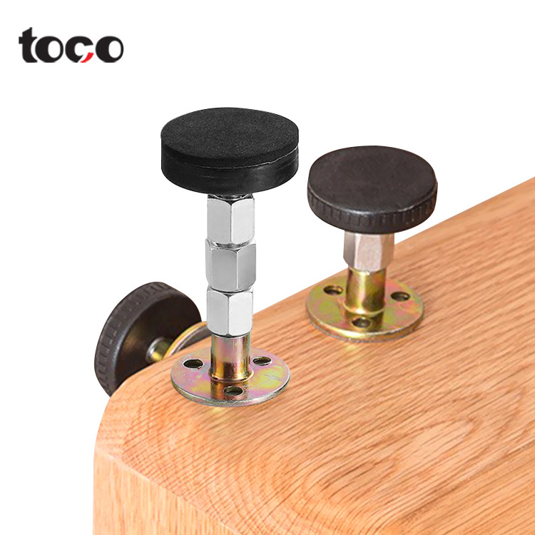 toco Anti-Shake Verstelbare Meubilair Vaste Beugel Muur Bed Stabilizer Zelfklevende Deur Stopper Hardware