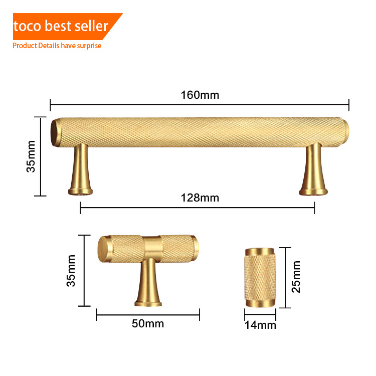 Toco Antique Brass Pulls Push Front Pocked Door Handles Drawer Wardrobe Cabinet Cupboard Solid Brushed Brass Big Knobs Hardware