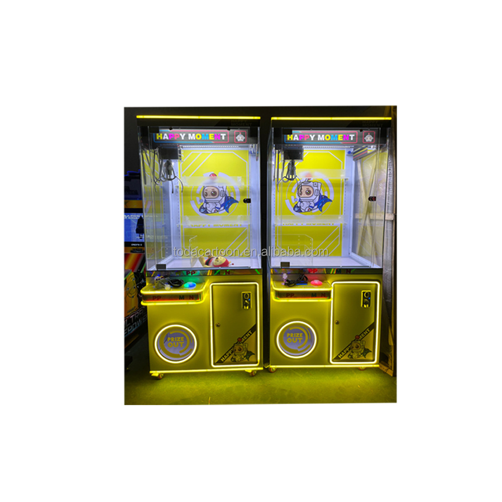 Toda happy moment toy crane machine toy claw machine crane claw machine