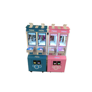 Toda coin operated arcade crane machine mini plush toy vending machine doll mini crane claw machine