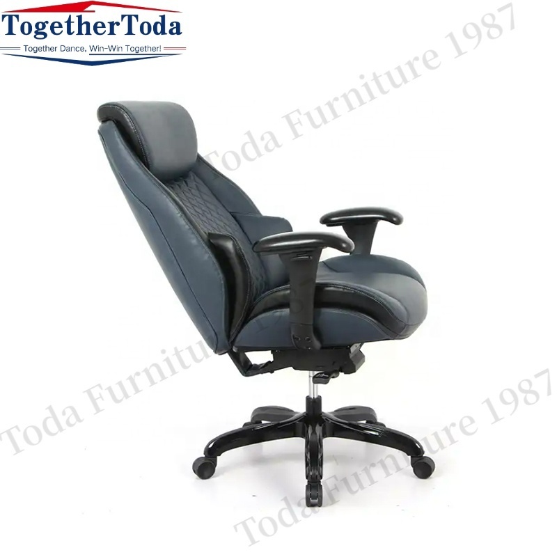 Silla De Oficina Gerencial Swivel Leather Office Chair With Caster Wheel Office Chair Sale