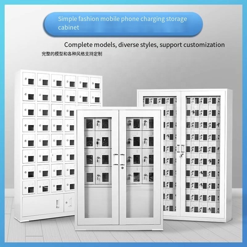 Customized door Electronic Smart Cold Roll Steel charging locker Steel Cabinet Phone Lockers