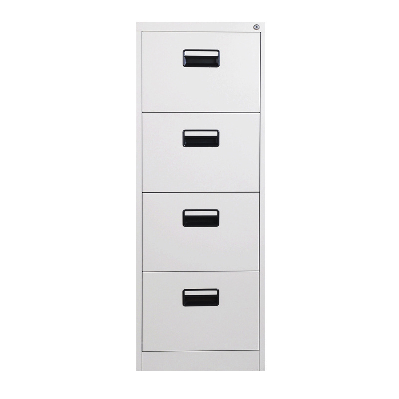 Steel file storage cabinet hot selling knock down metal durable filing cabinet with 4 drawers