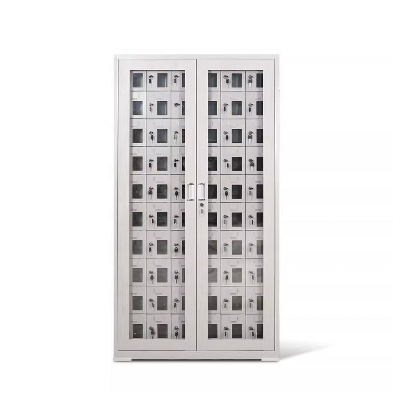 Customized door Electronic Smart Cold Roll Steel charging locker Steel Cabinet Phone Lockers