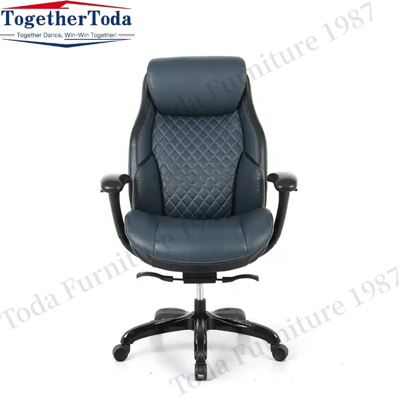 Silla De Oficina Gerencial Swivel Leather Office Chair With Caster Wheel Office Chair Sale