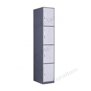 Swimming Pool Outdoor Locker Metal Steel Storage 4 Door Wardrobe Bag Lockers for Gym School