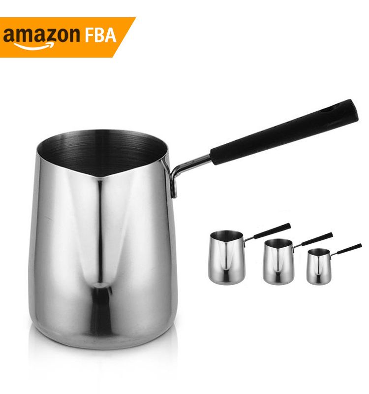 Kitchen Gadget 2024 New 304 Stainless Steel Coffee Warmer Maker Pot 350ML 600ML 1000ML