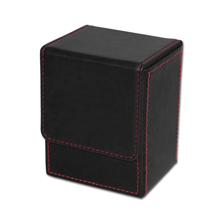 Wholesale PU Leather Card Deck Box Playing for YUGIOH