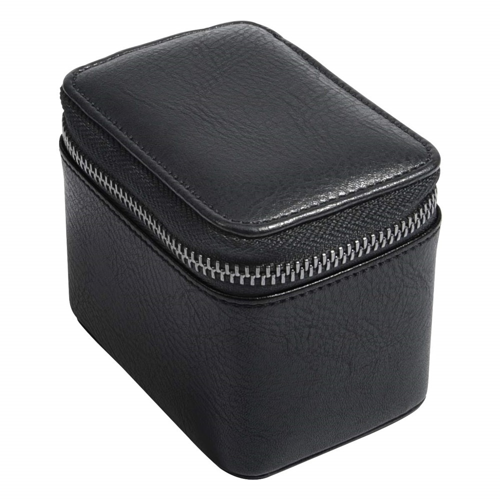 Premium 1-Slot Watch Roll Protective Travel Case Zipper Organizer box