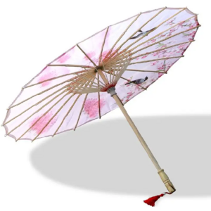 Chinese traditional handmade parasol folded oil paper umbrellas with photo print paper parasol wedding mini umbrella