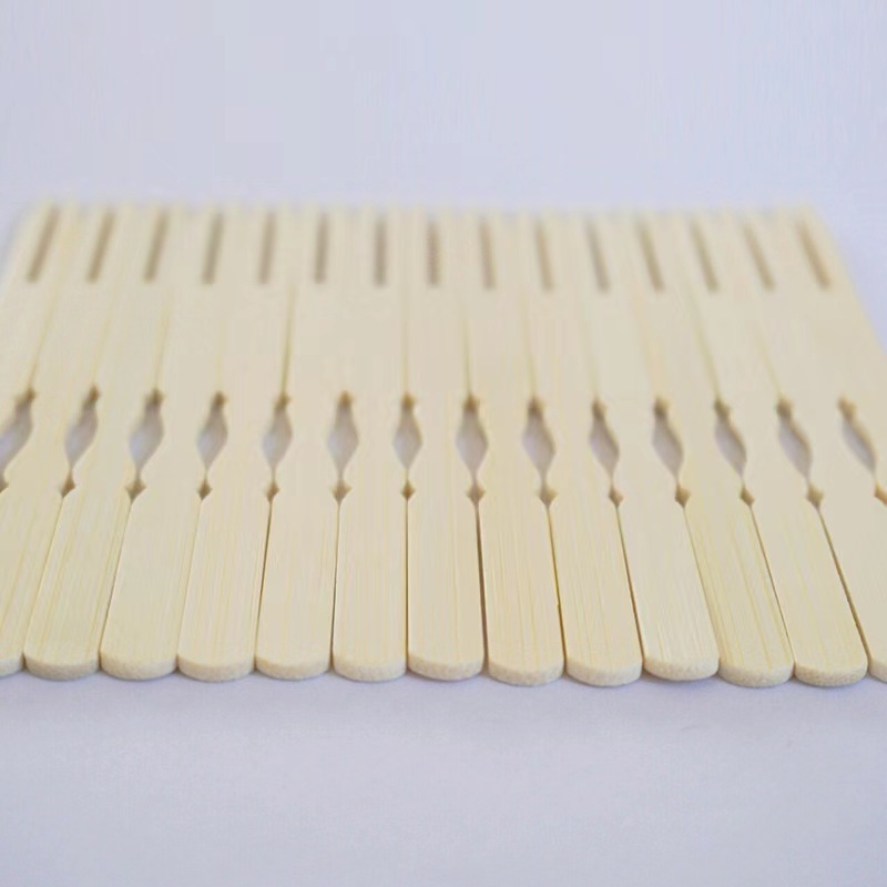 Mini Bamboo Cake Dessert Picks Small Fruit Pick Fork Eco Friendly Biodegradable Household Party Dining Forks Decor Tableware